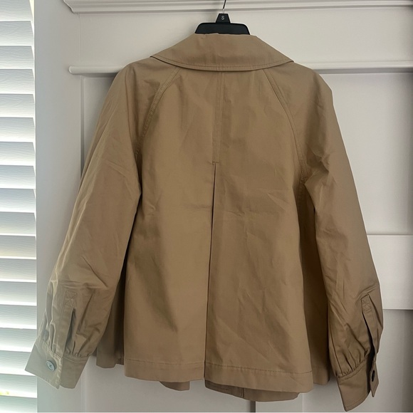 J. Crew (PM) Cropped Trench Jacket - Picture 7 of 10